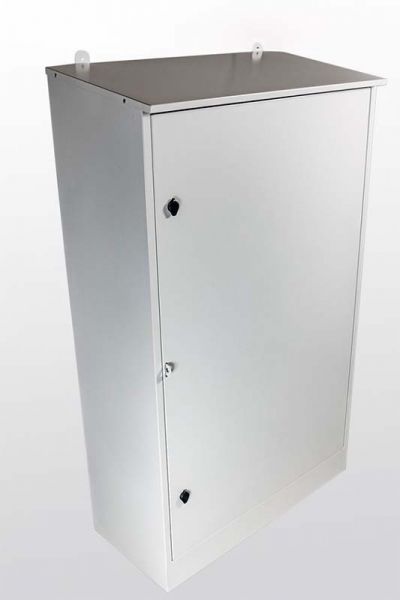 Киоск низкого напряжения КЛ 211. Фото корпуса с закрытой дверью