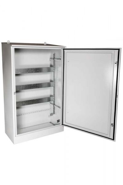 Открытая дверь кабельного киоска КЛ 211